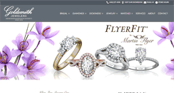 Desktop Screenshot of goldsmithjewelersohio.com